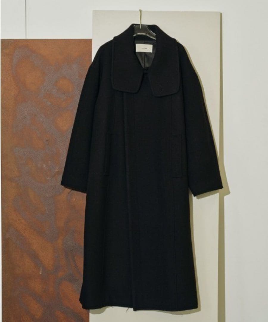 TODAYFUL Standcollar Wool Coat ブラック　38