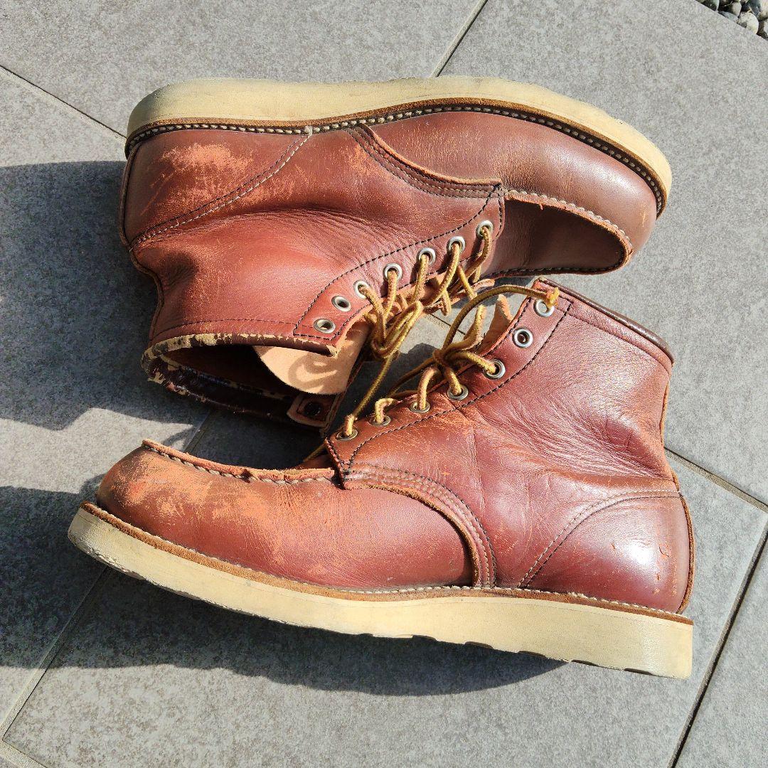 表四角犬タグ【状態注意】ヴィンテージ　レッドウィング