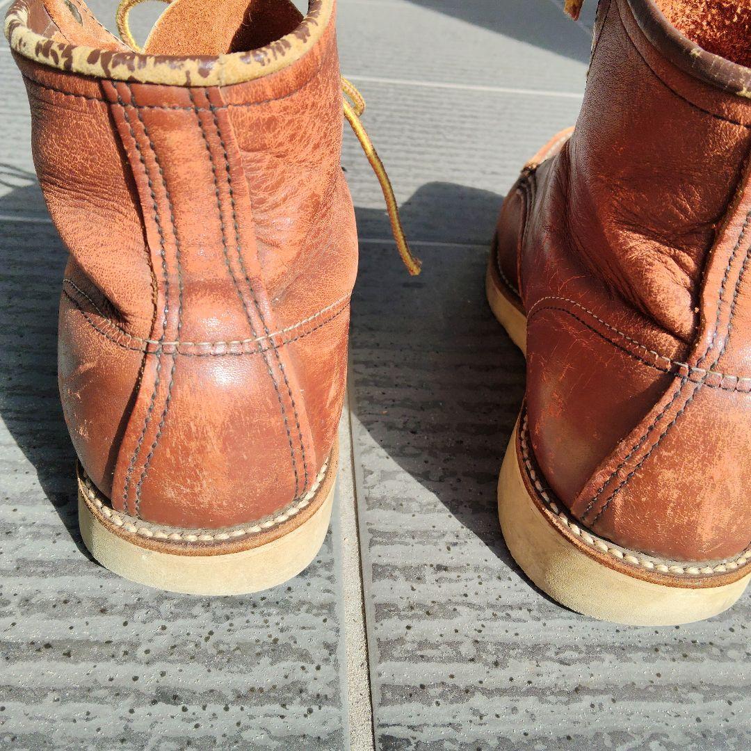 表四角犬タグ【状態注意】ヴィンテージ　レッドウィング