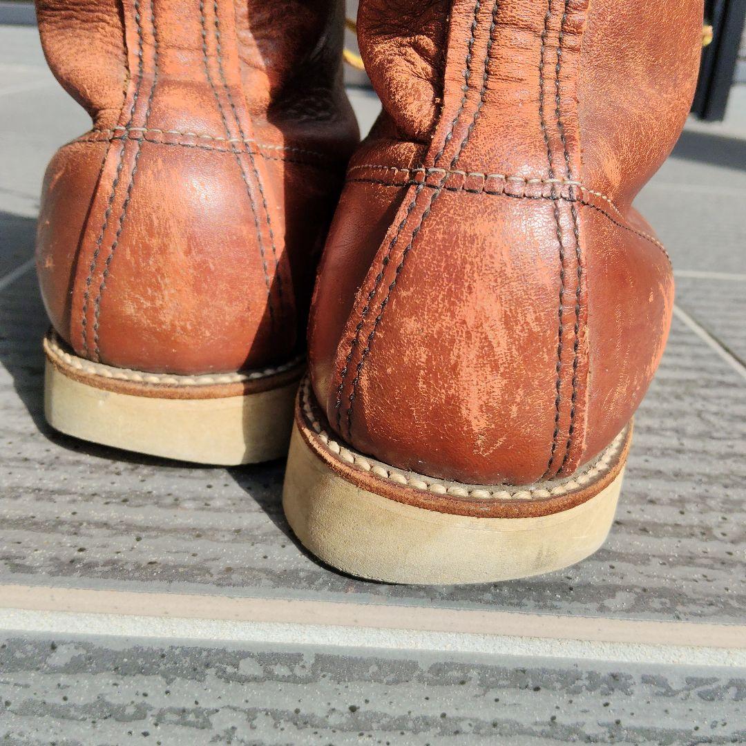 表四角犬タグ【状態注意】ヴィンテージ　レッドウィング