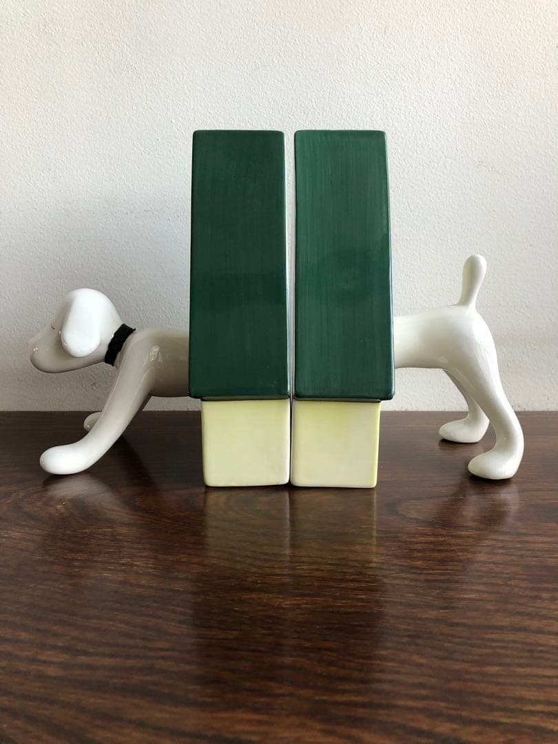 奈良美智　puppy bookend