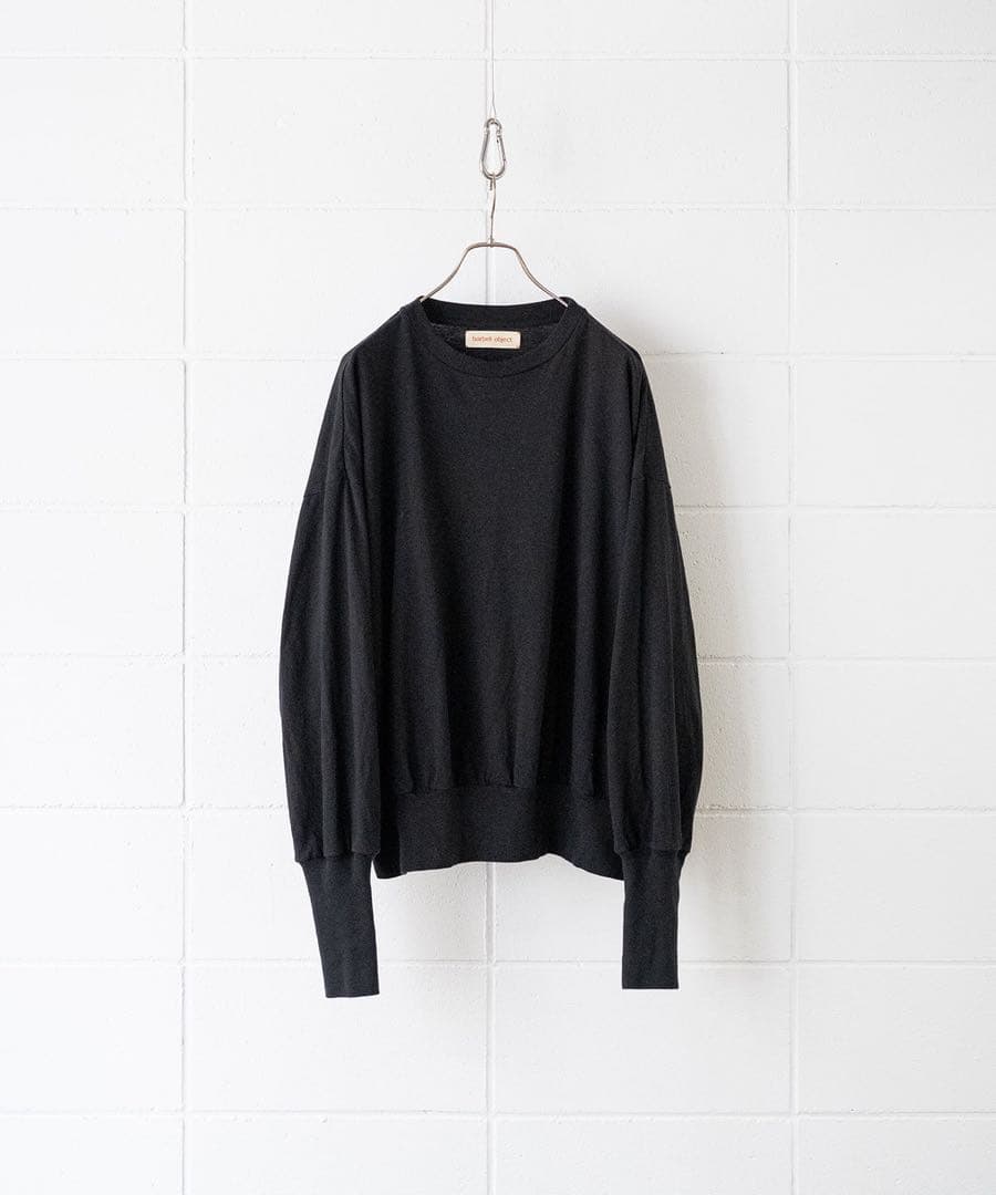 トップス 25AW barbell object bo top BLACK FREE
