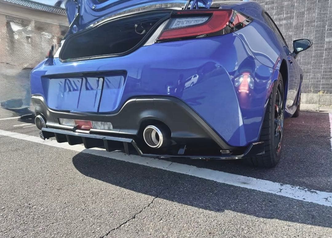 brz 86 zn8 zczd8d GR86 リアディフューザー　ブラック