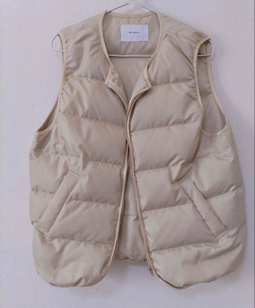 【美品】FRAMeWORK ダウンベスト