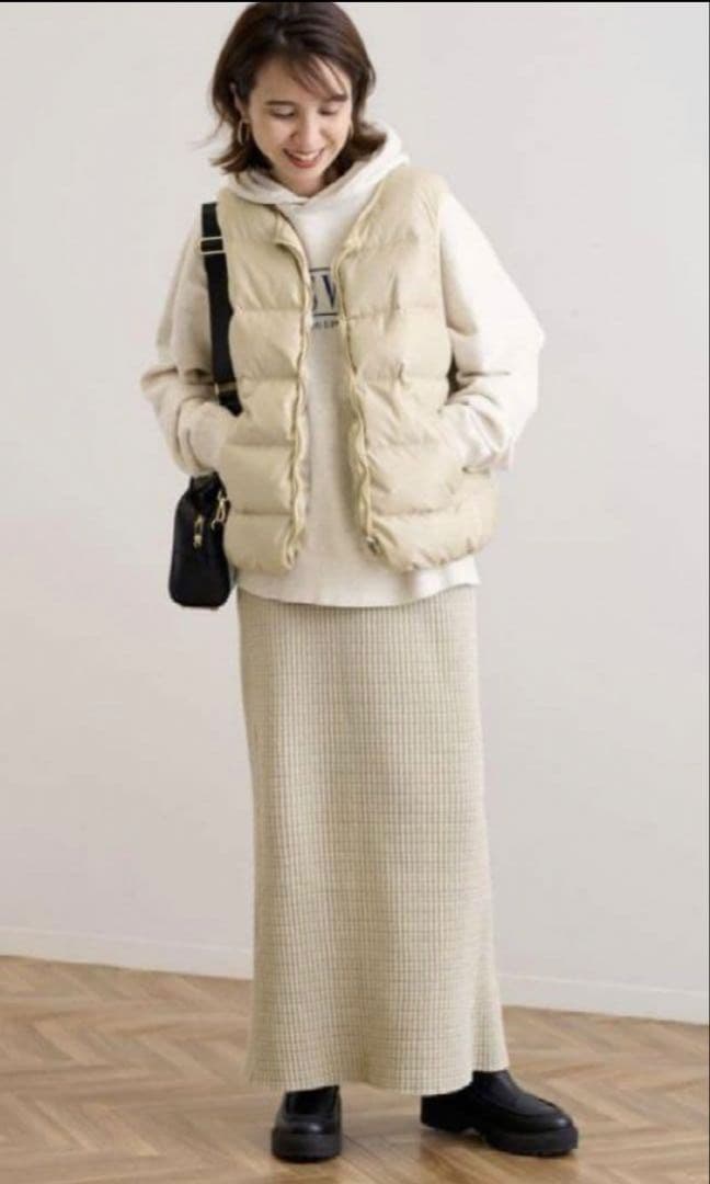 【美品】FRAMeWORK ダウンベスト