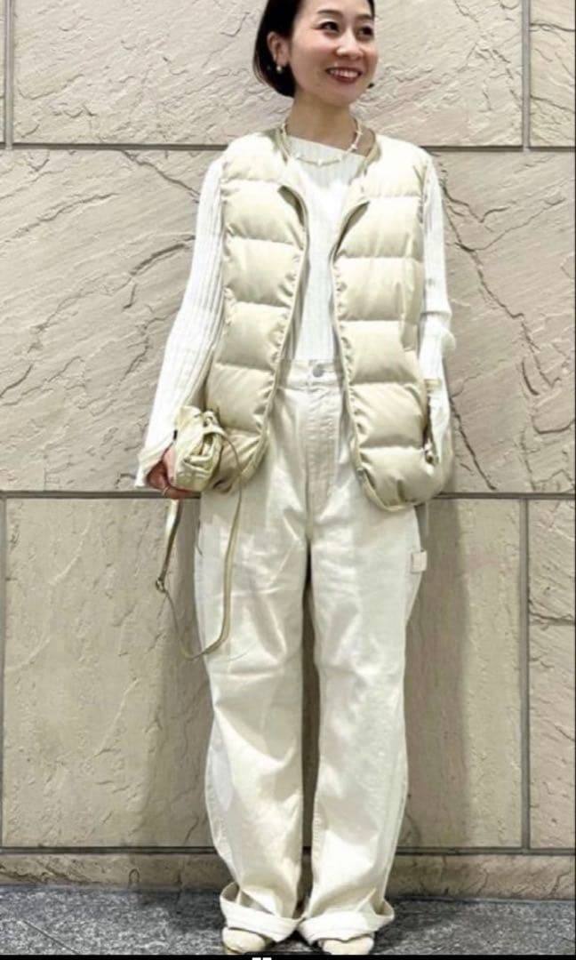 【美品】FRAMeWORK ダウンベスト