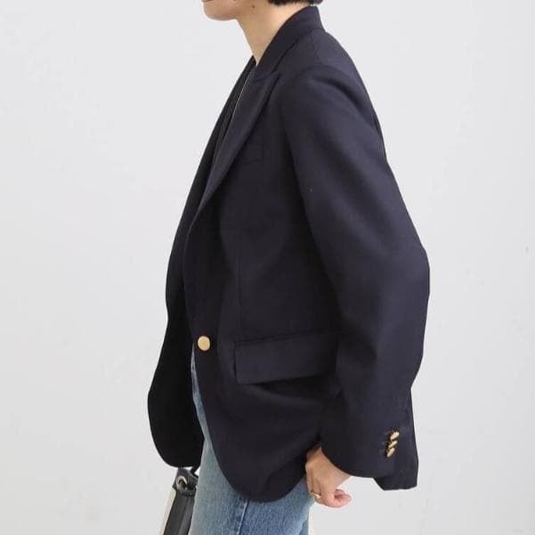 美品　MUSE Deuxieme Classe ジャケット 38 ネイビー