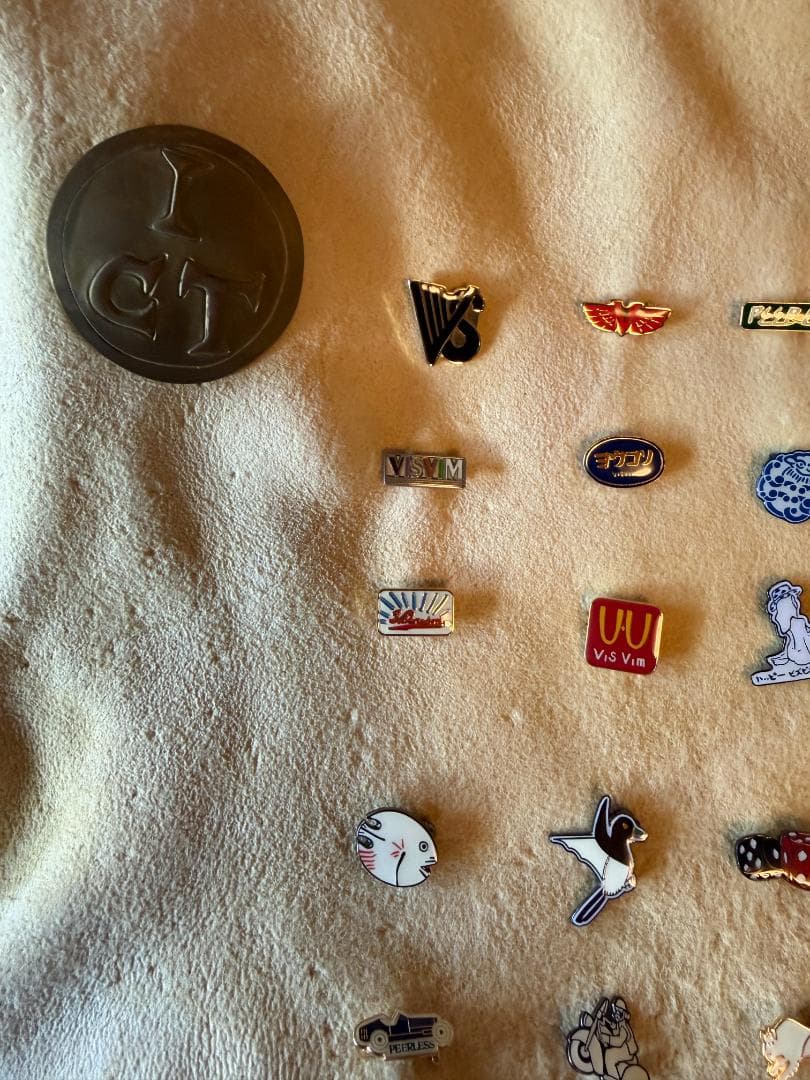 VISVIM ICT UT.SATCHEL(L) 純正ピンバッジ付き 美品