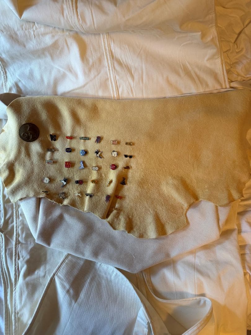 VISVIM ICT UT.SATCHEL(L) 純正ピンバッジ付き 美品