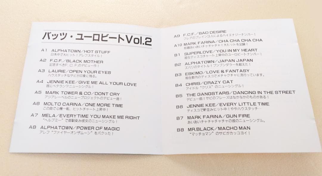 洋楽 Bat's Eurobeat Vol. 2