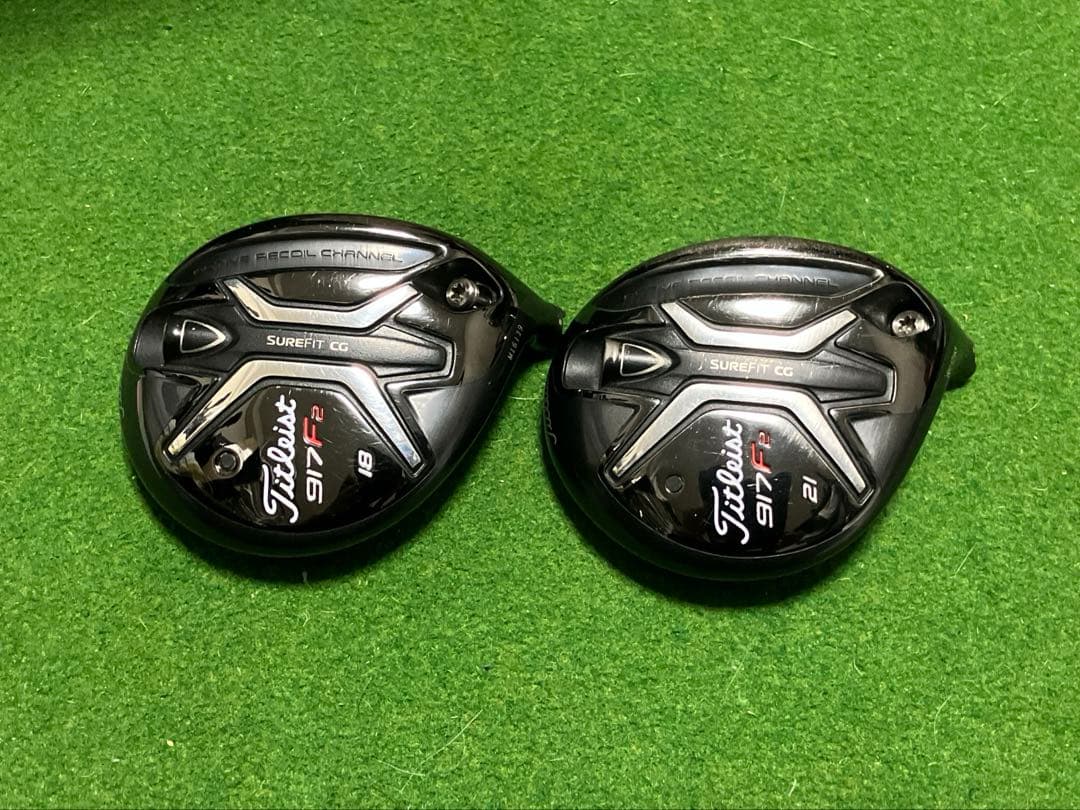 ☆美品☆ Titleist 917F2 5W/7W ヘッドのみ