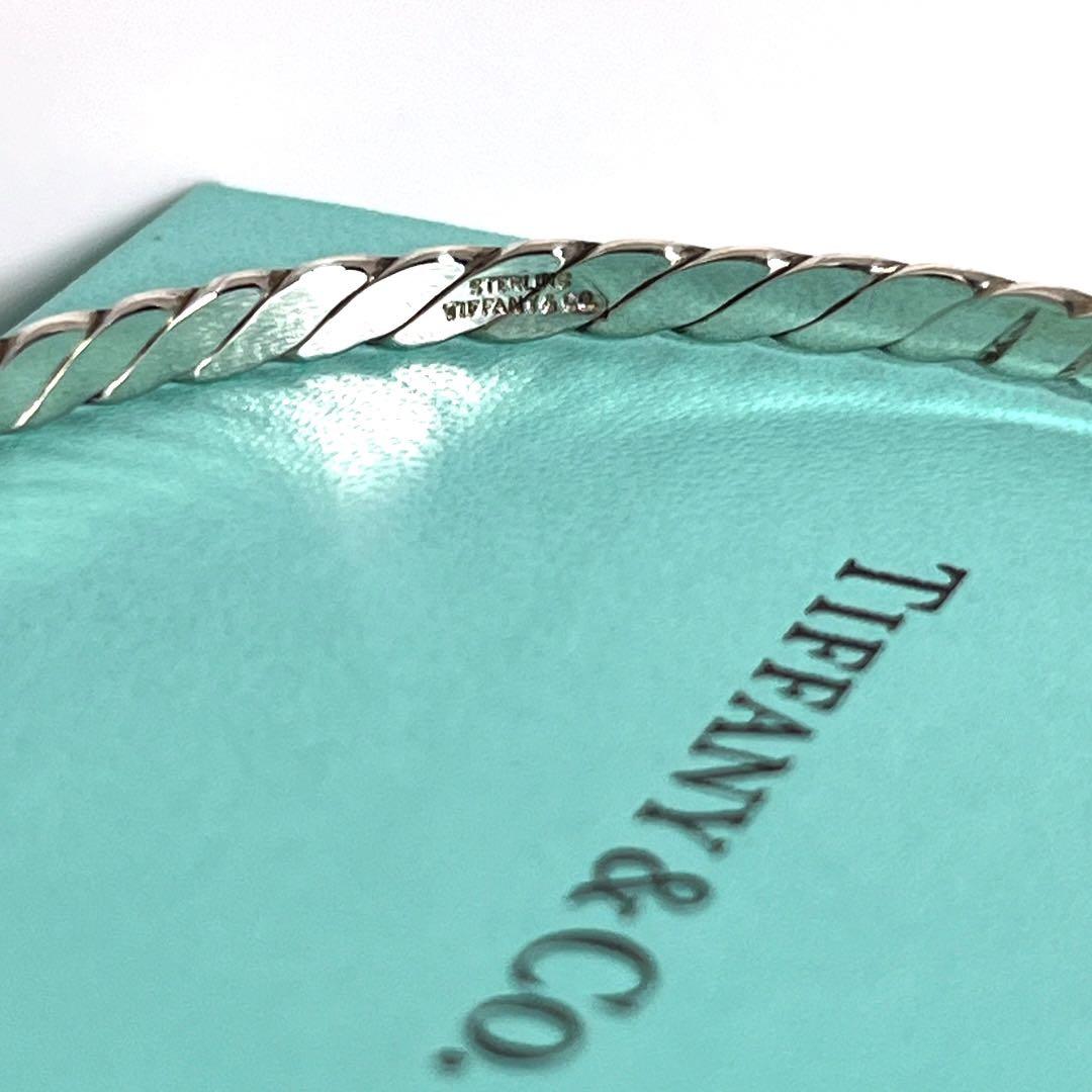 【ユーズド品】TIFFANY　Knife Edge Bangle　＊592