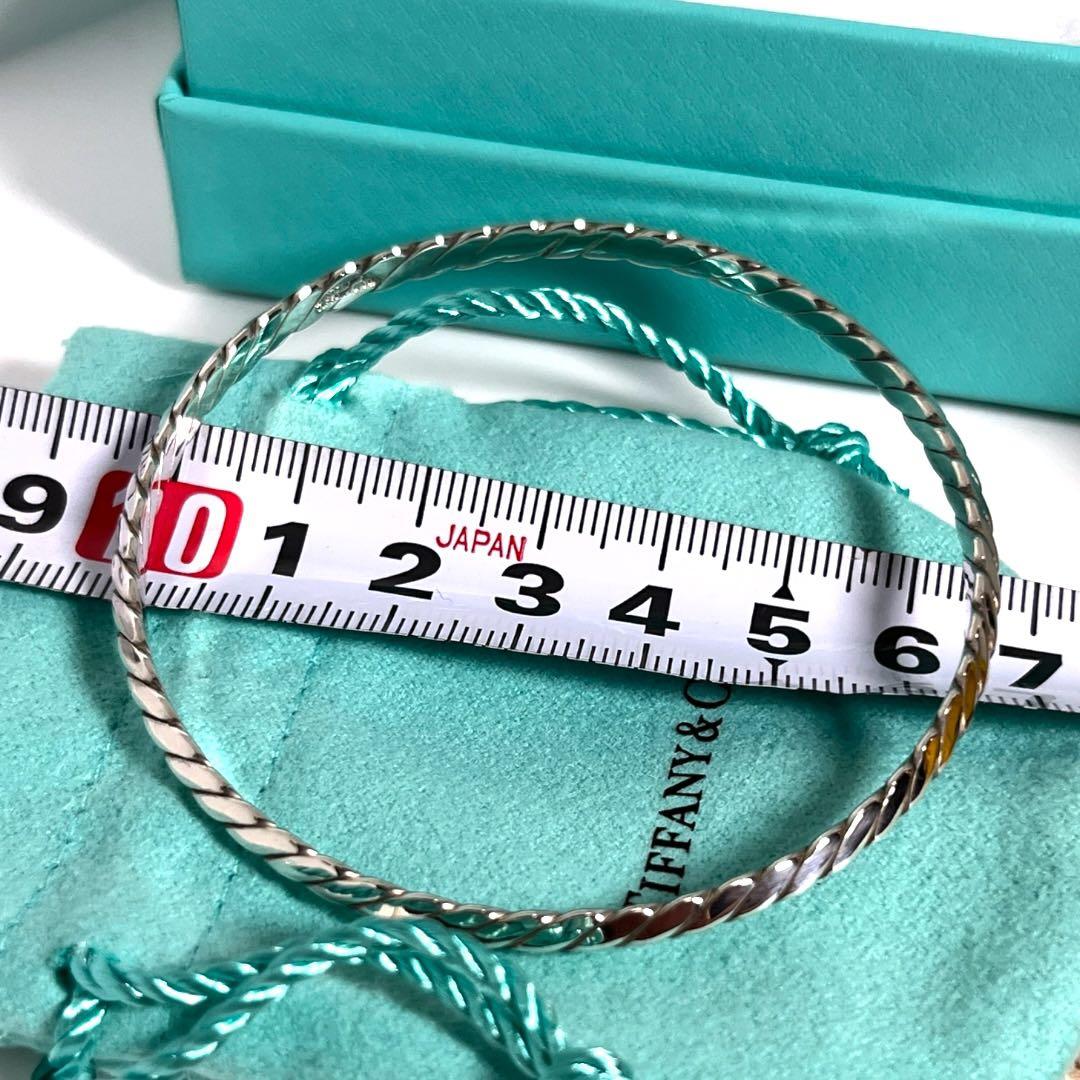 【ユーズド品】TIFFANY　Knife Edge Bangle　＊592