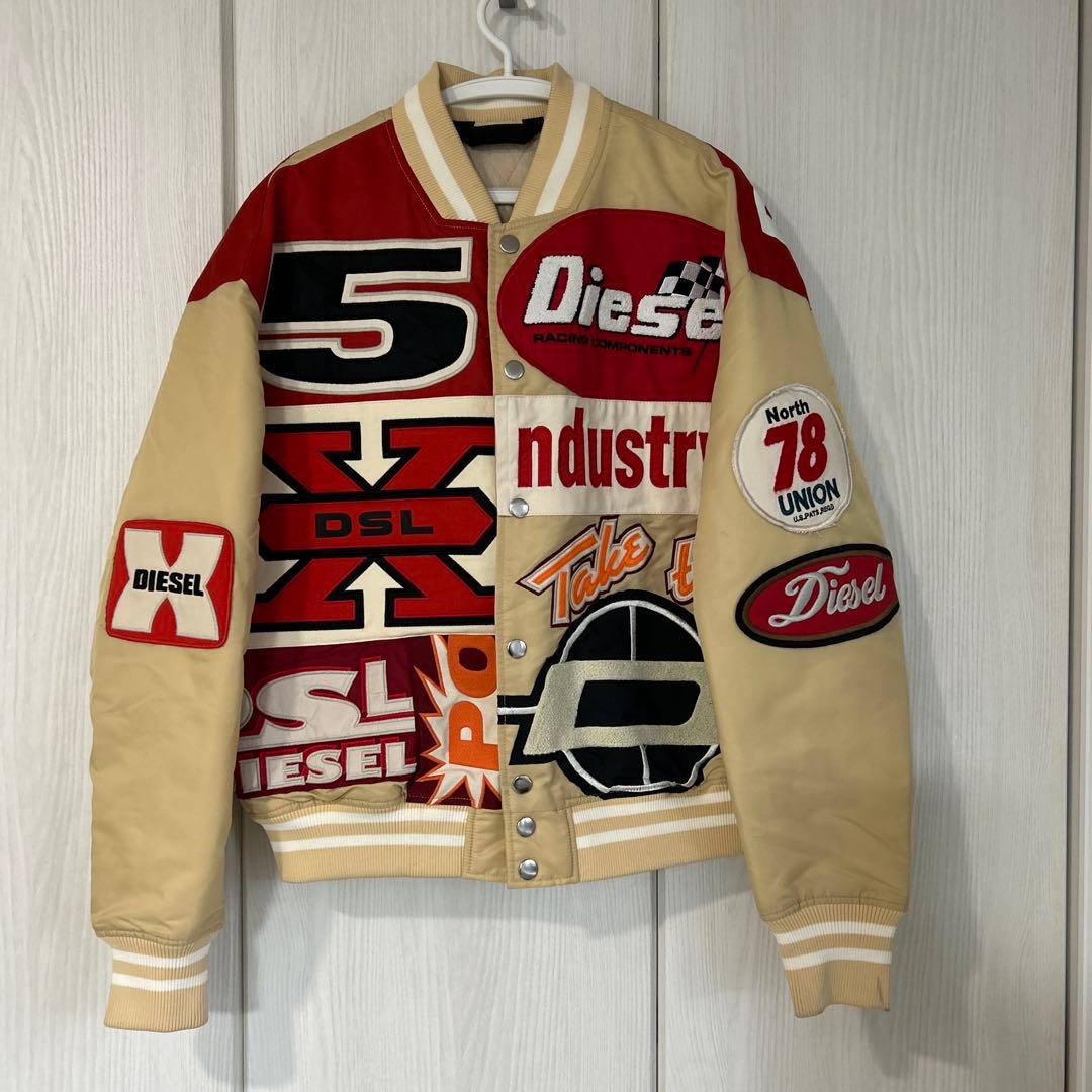 Diesel パッチワークスタジャン