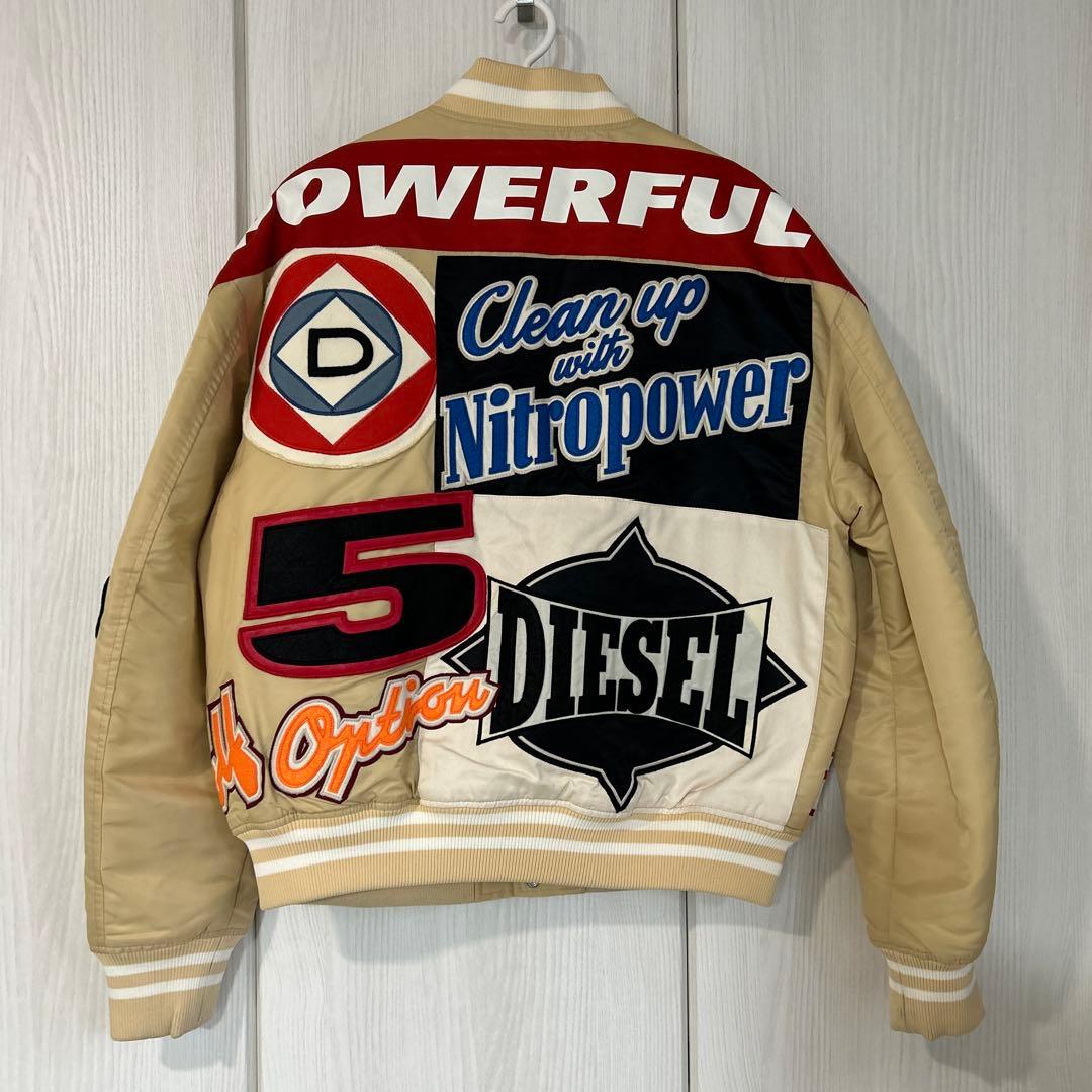 Diesel パッチワークスタジャン