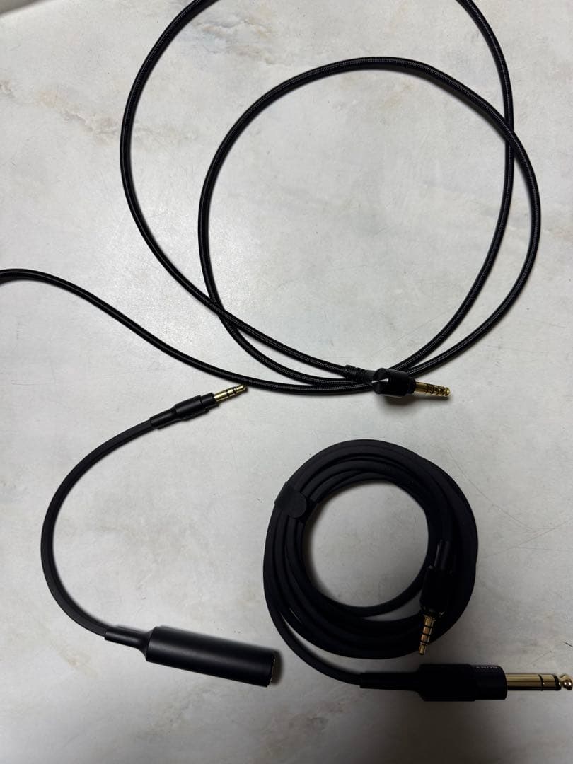 MDR-MV1 MUC-S12NB1バランス接続用ケーブル付属