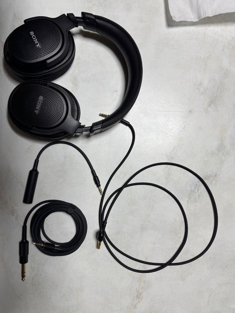 MDR-MV1 MUC-S12NB1バランス接続用ケーブル付属