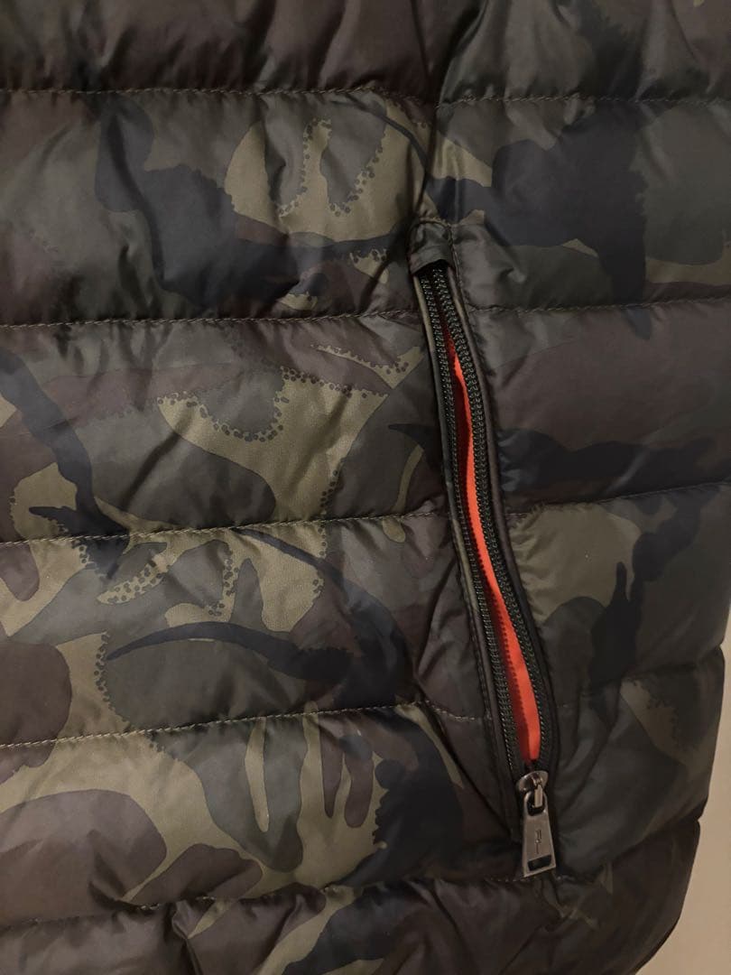POLO ダウンベスト 迷彩 XL