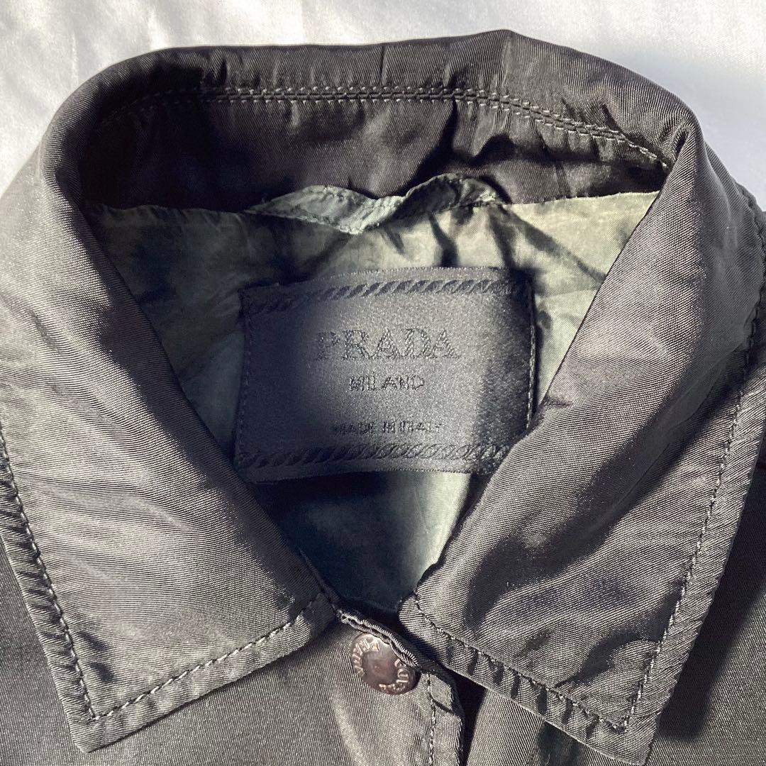 PRADA プラダ　ブルゾン　ジャンパー　ナイロン　ブラック