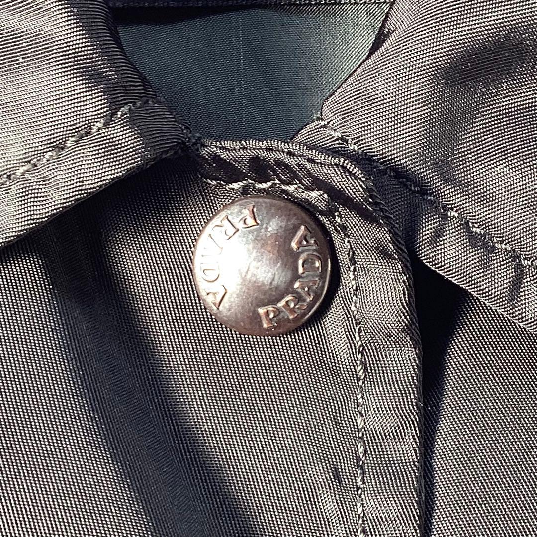 PRADA プラダ　ブルゾン　ジャンパー　ナイロン　ブラック