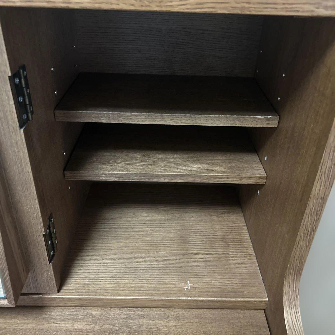 北欧風　ノルディック　ライティングビューロー　机　デスク　パソコンデスク　木製