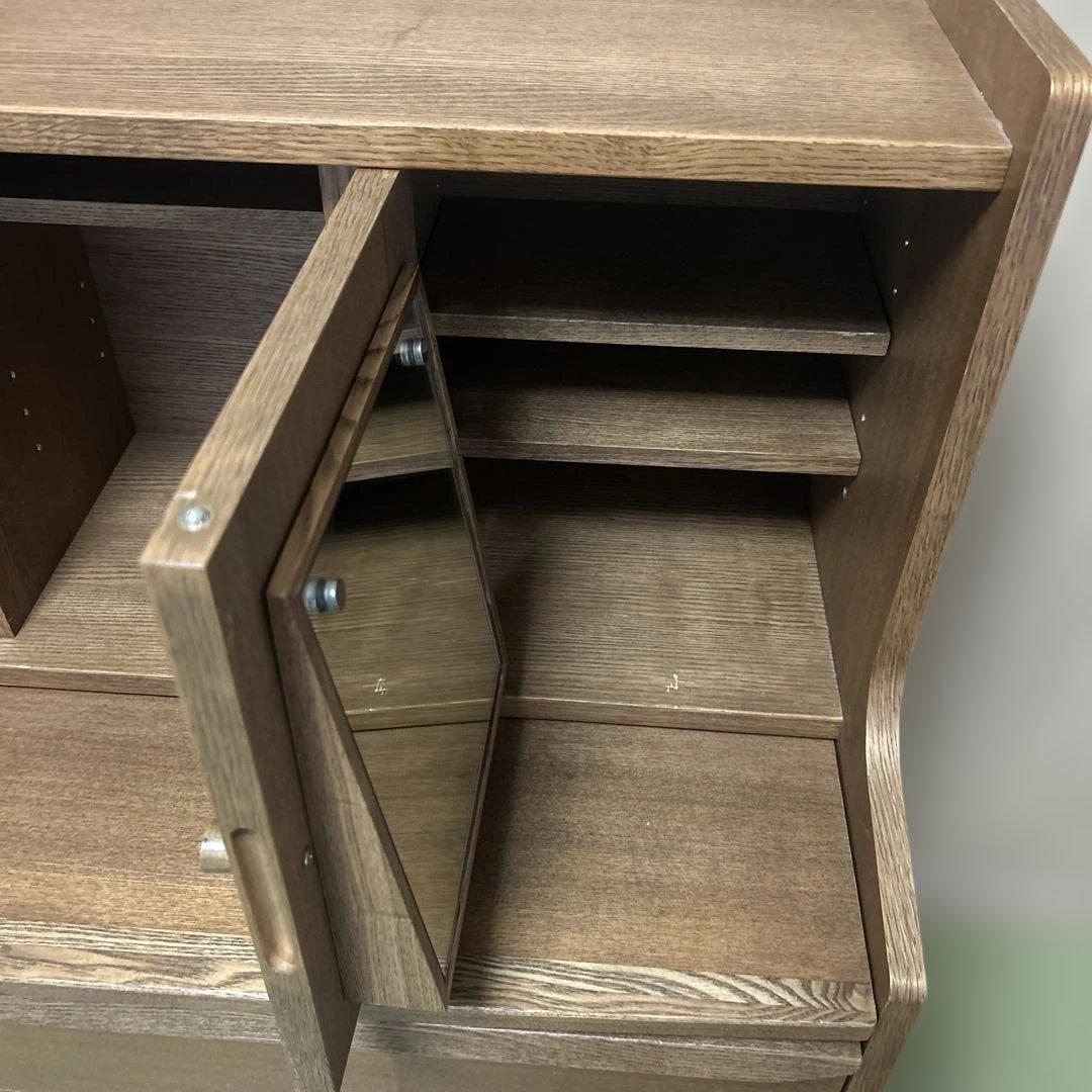 北欧風　ノルディック　ライティングビューロー　机　デスク　パソコンデスク　木製