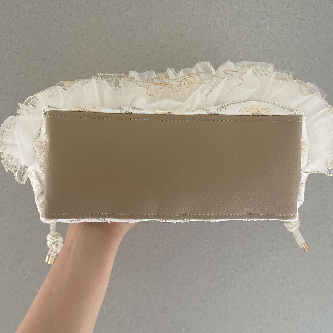 インド刺繍リボンテトラポーチ