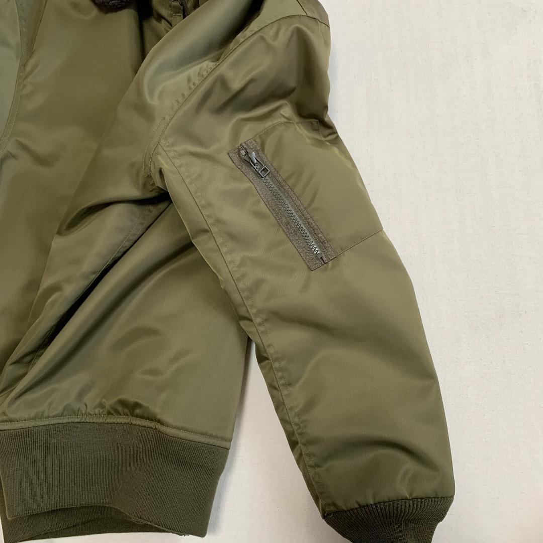 VICTIM ヴィクティム 襟ボア MA-1 ジャケット Mサイズ 日本製