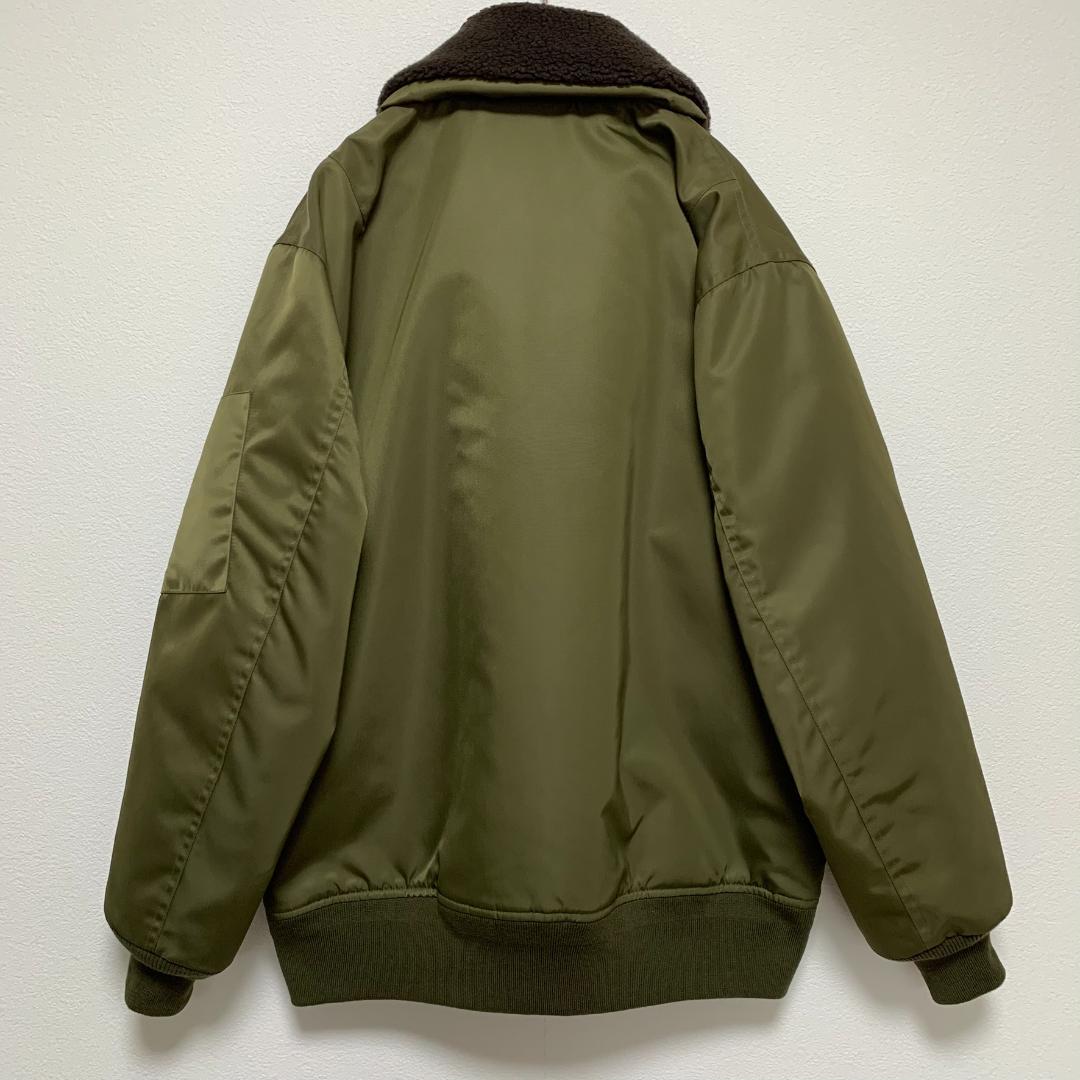 VICTIM ヴィクティム 襟ボア MA-1 ジャケット Mサイズ 日本製