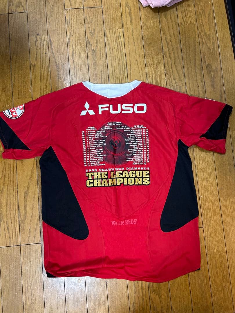 ゆうさん専用　未使用 浦和 レッズ ユニホーム 2006 リーグ優勝記念　XLサ