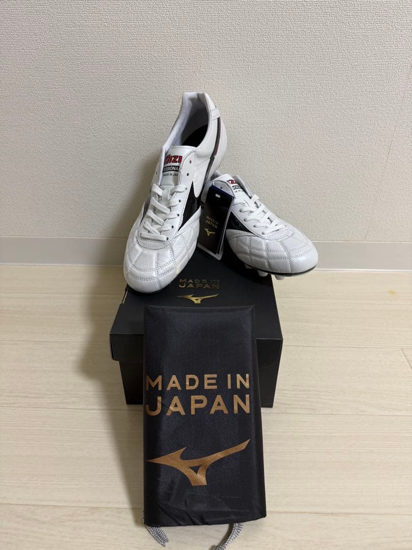 ミズノ　モレリア2JAPAN クロスステッチ26.5