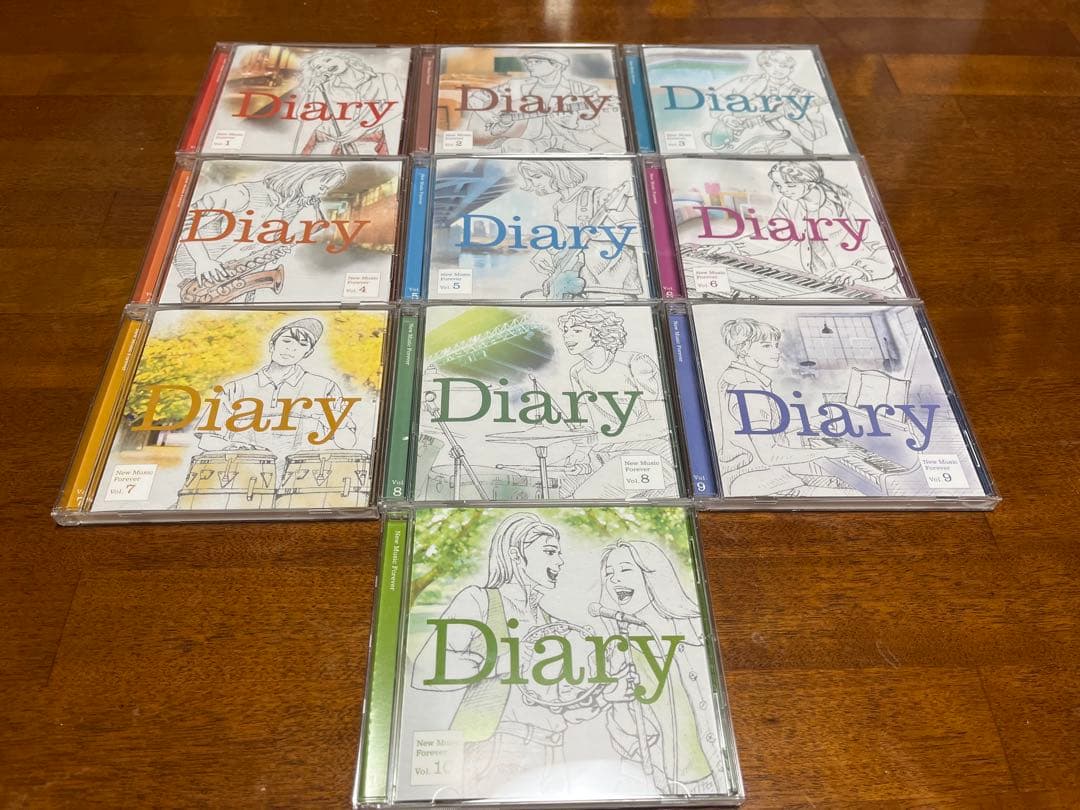 ユーキャン　Diary CD 10枚セット