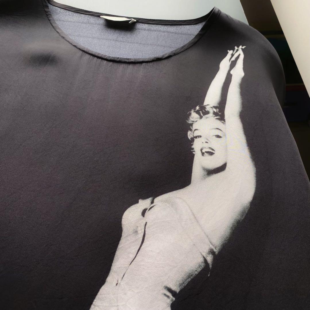 Dries Van Noten 16ss マリリンモンロー ヴィスコースTシャツ