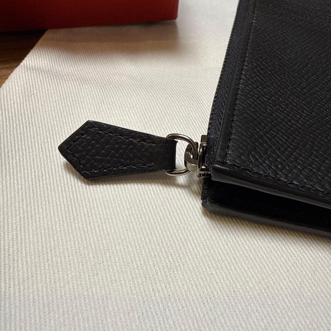 【新品未使用】ボナベンチュラ/ミニジップ ウォレット/ノービレレザー
