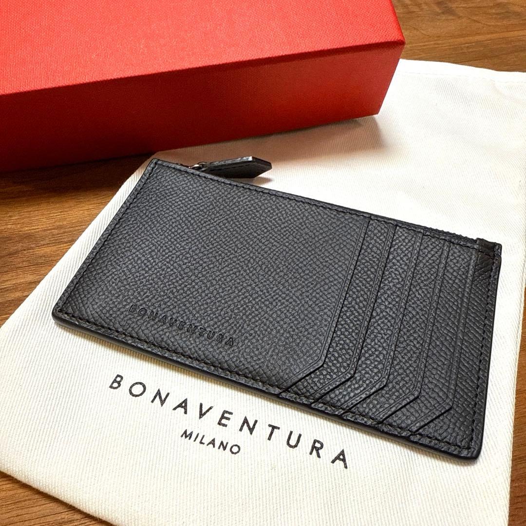 【新品未使用】ボナベンチュラ/ミニジップ ウォレット/ノービレレザー