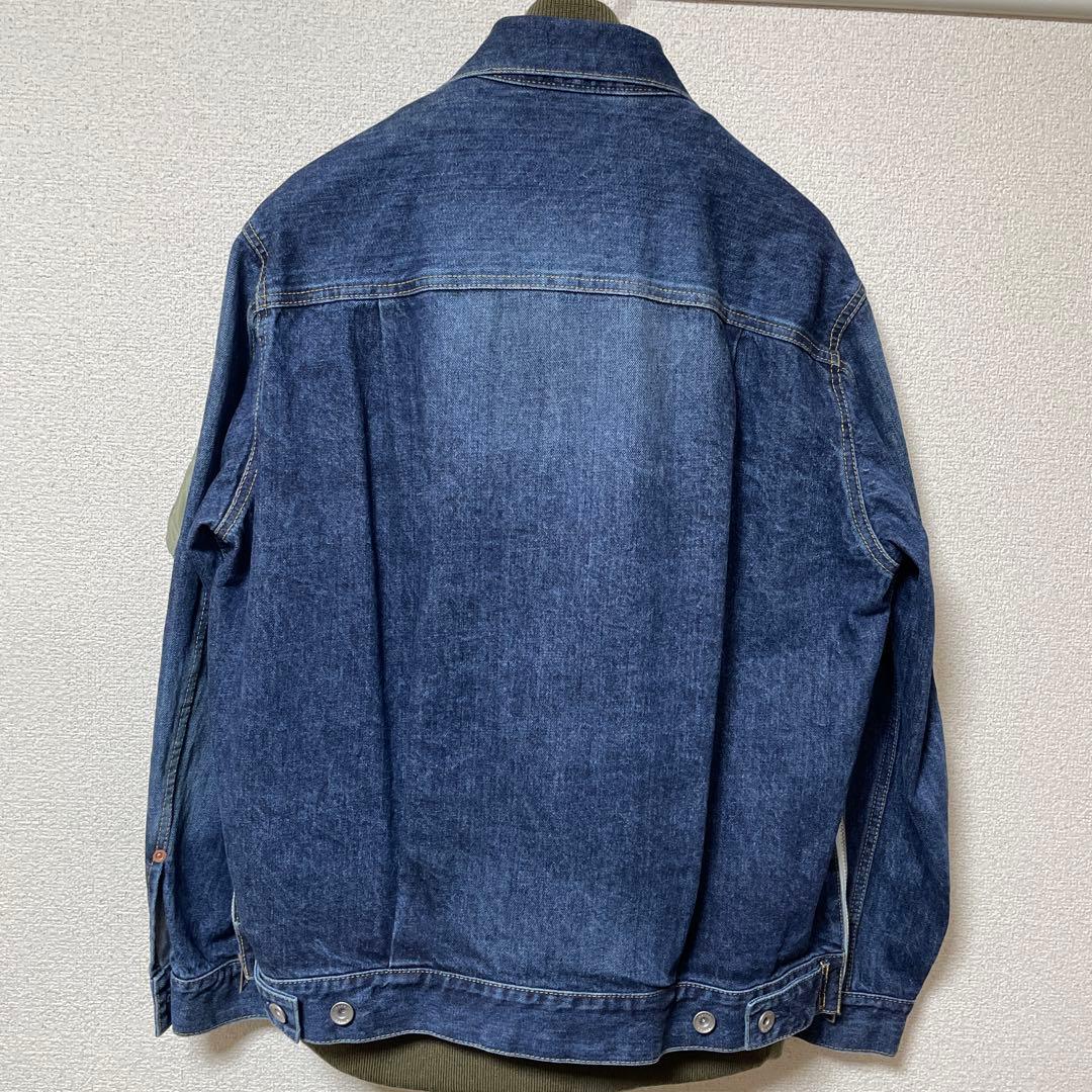 sacai Denim × Nylon Twill Jacket サイズ1