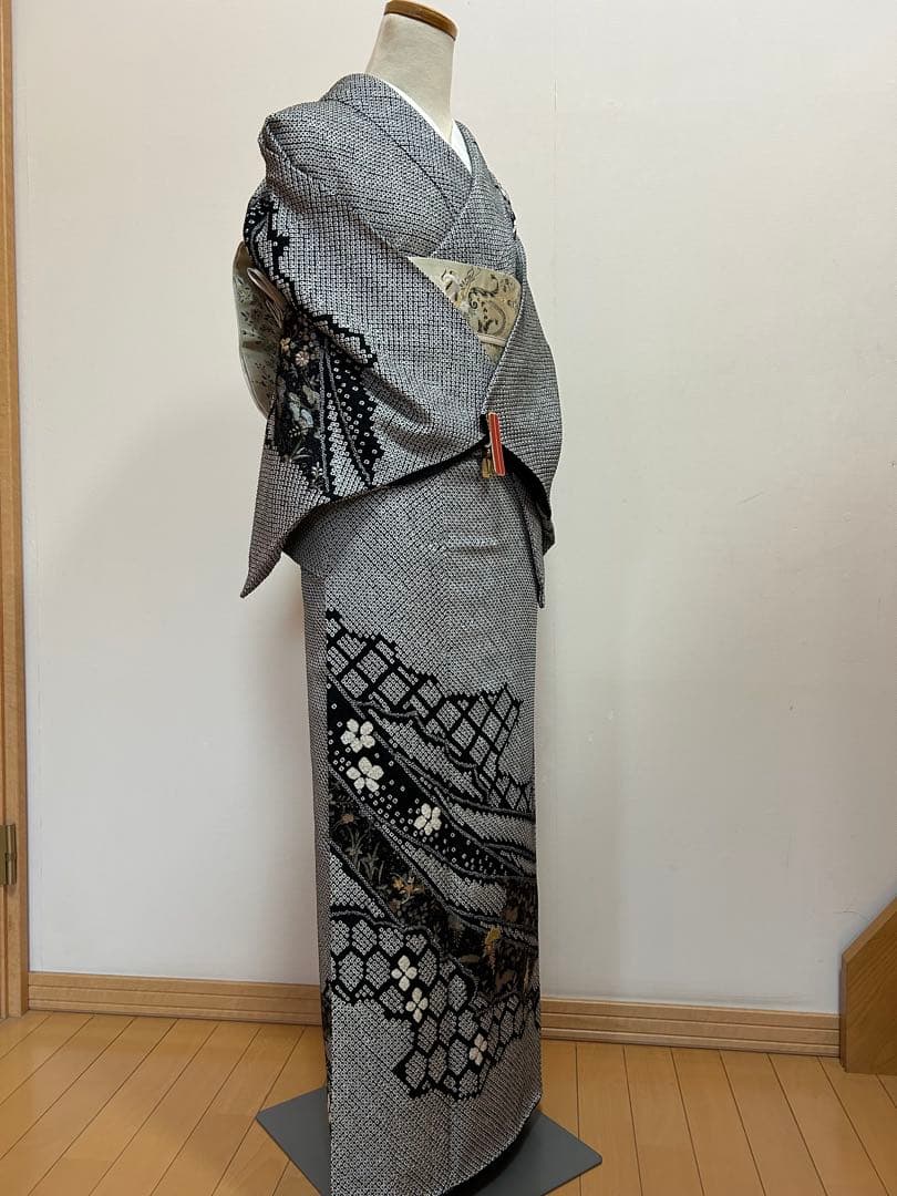 総絞り　訪問着