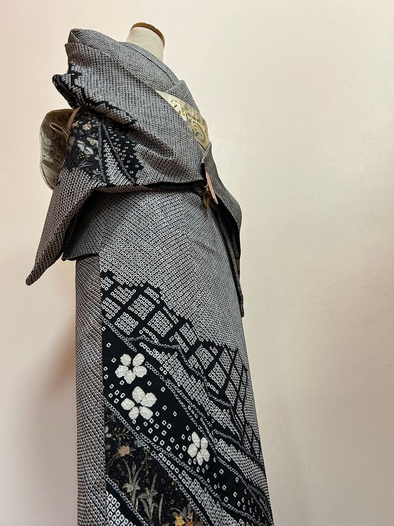 総絞り　訪問着