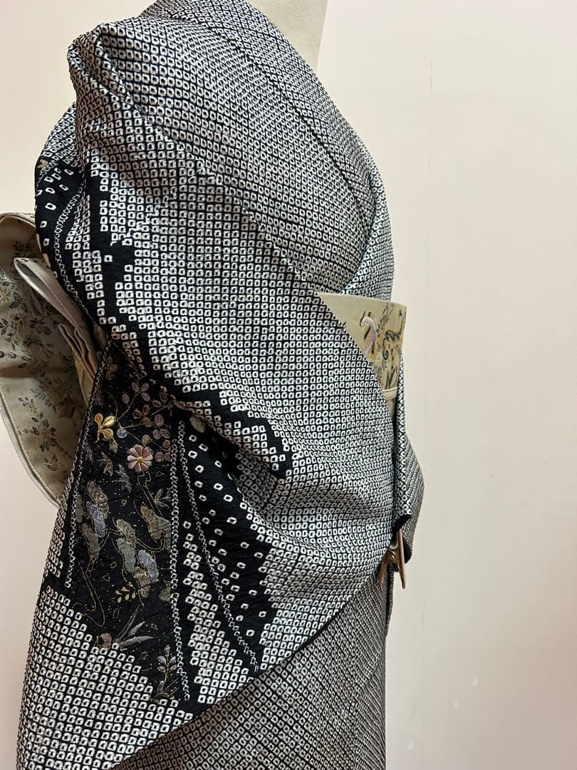 総絞り　訪問着