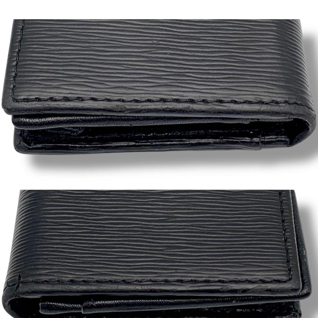 美品✨プラダ カードケース 名刺入れ サフィアーノレザー ゴールドロゴ ブラック