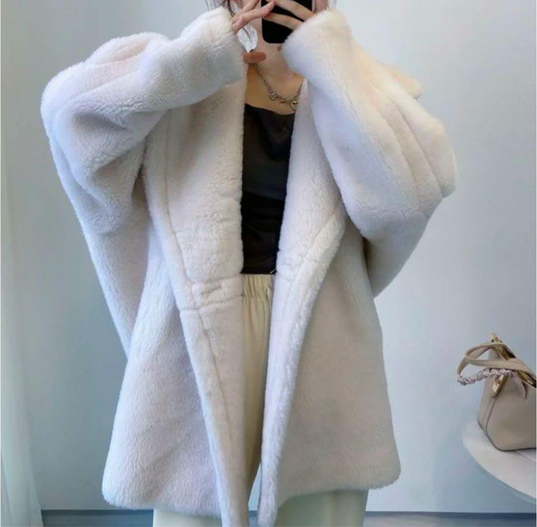 LiLiRena テディコート　フードコート