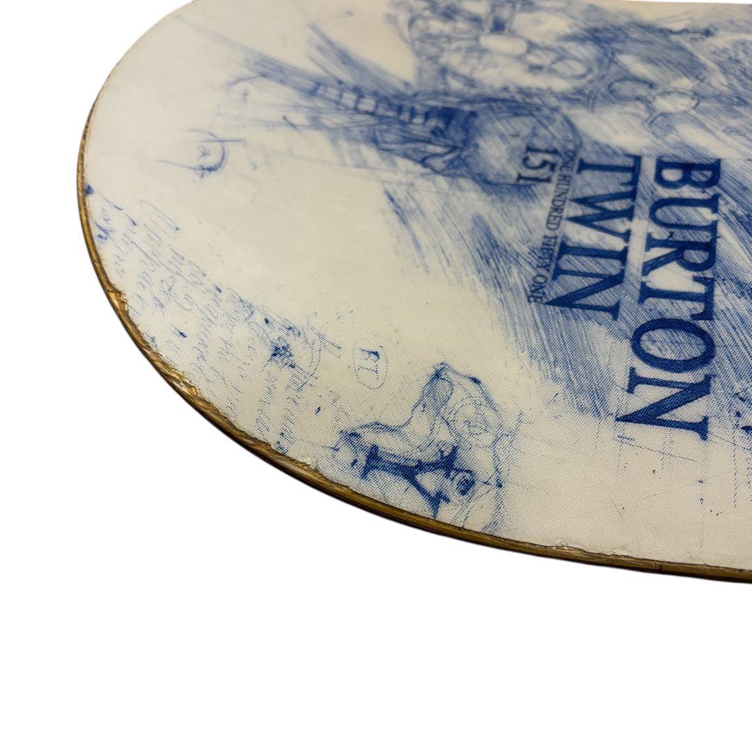 BURTON TWIN 151 スカル柄 スノーボード ビンディング セット