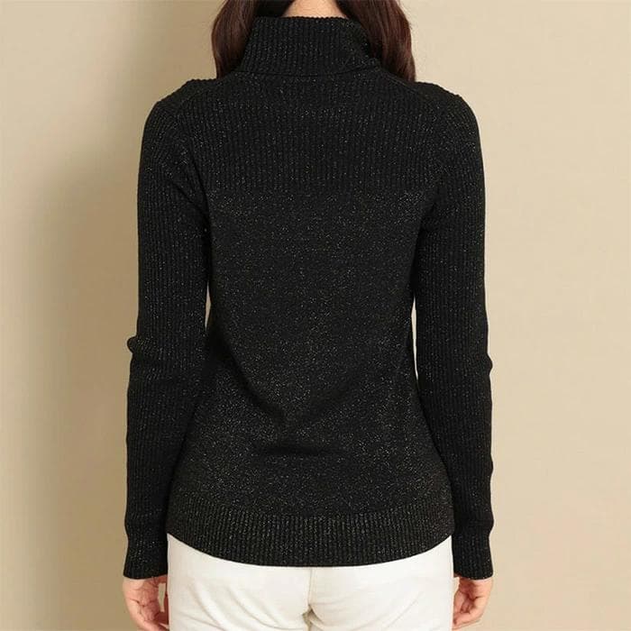 ☆coco☆C23218202　レディースニット　ブラック　Lサイズ