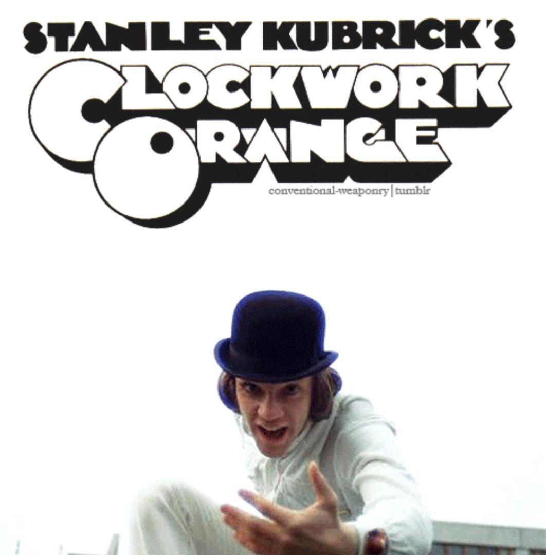 【激レア】時計仕掛けのオレンジ　ボーラーハット