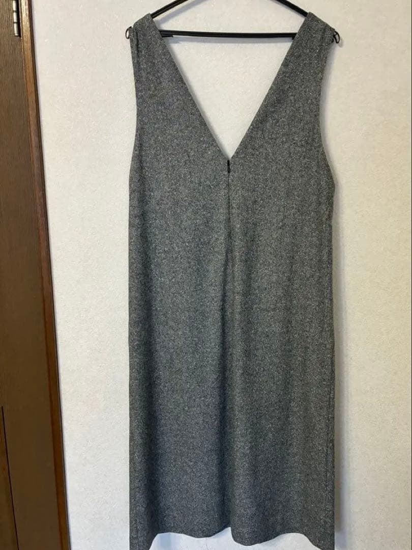 23区シルクネップツイードジャンパースカート