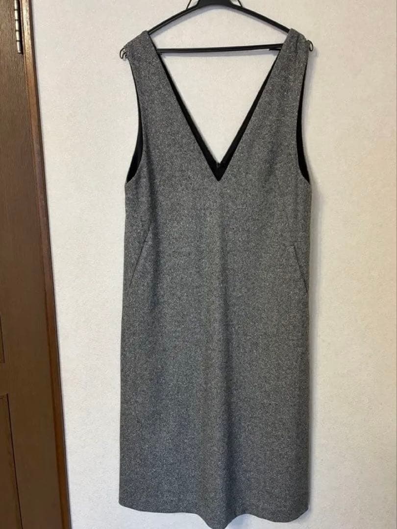 23区シルクネップツイードジャンパースカート