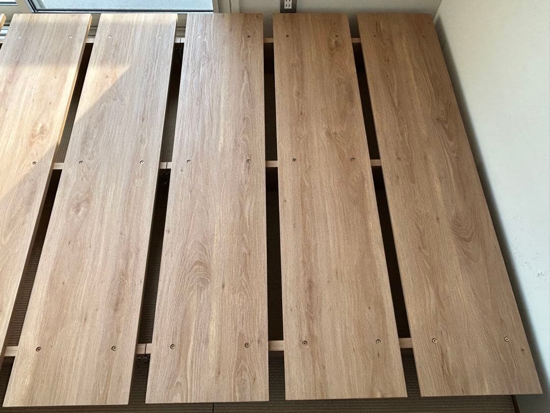 タムラロウヤ セミダブル ベッドフレーム ロータイプ LOWYA