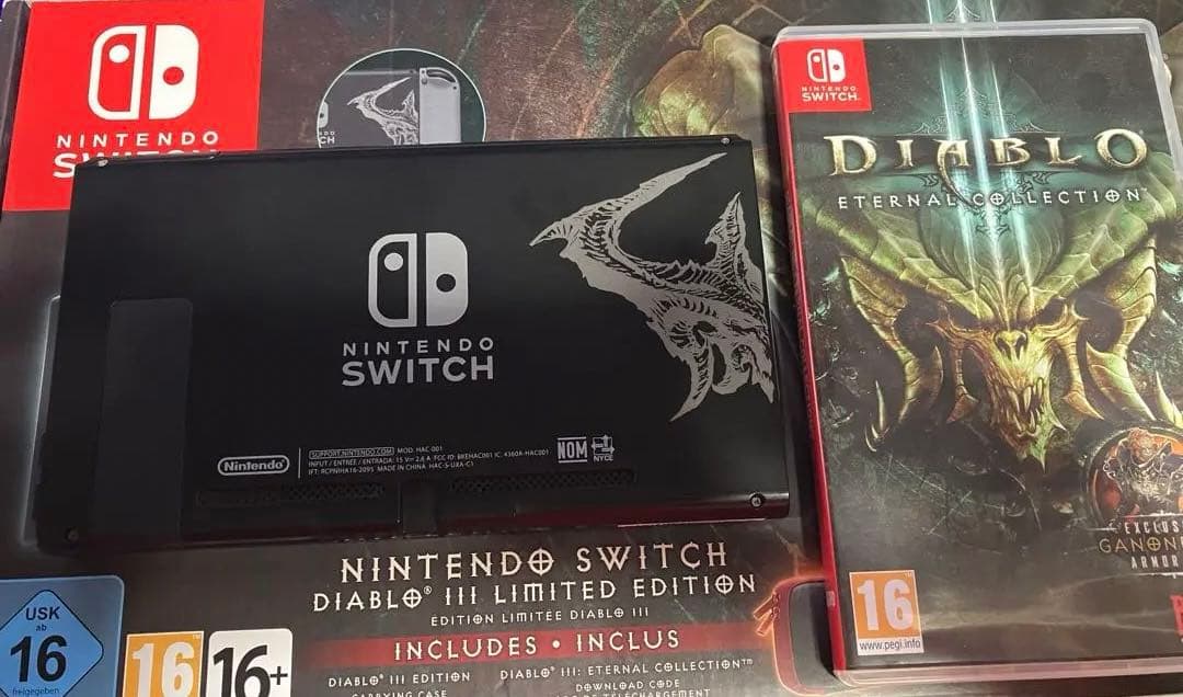 日本未発売 Nintendo Switch ディアブロ3エディション 希少