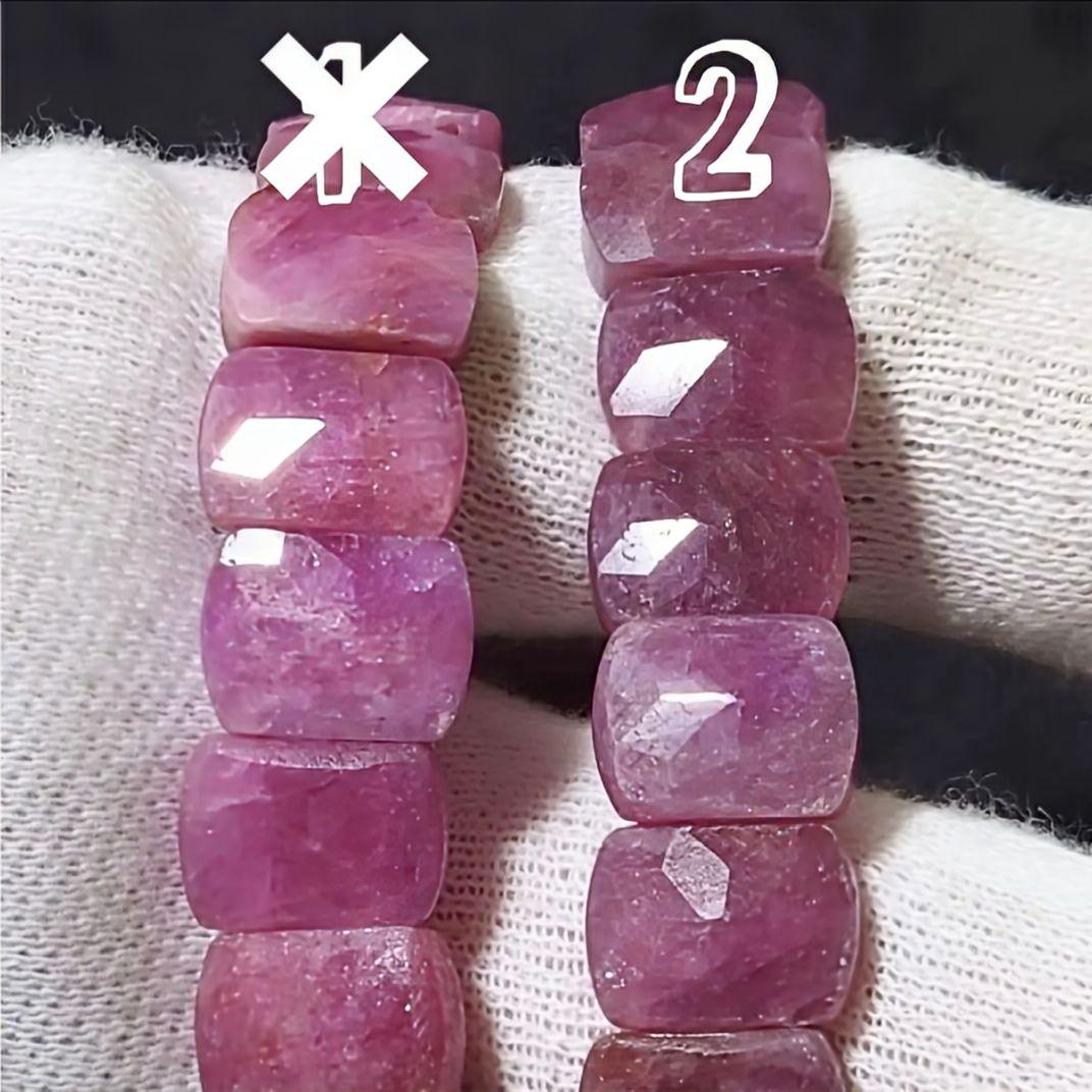 ★ルビー バングル ブレスレット②(SA)