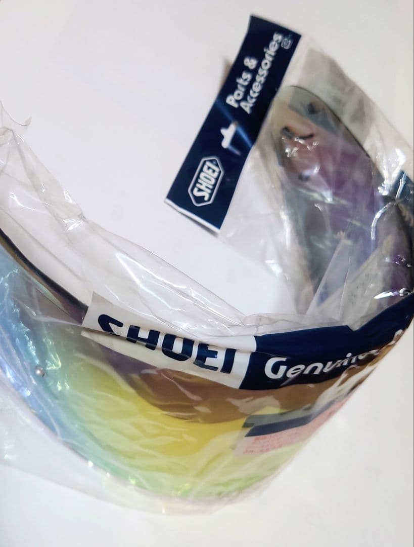 SHOEI 純正 CWR-1シールド スモークミラーファイヤーオレンジ